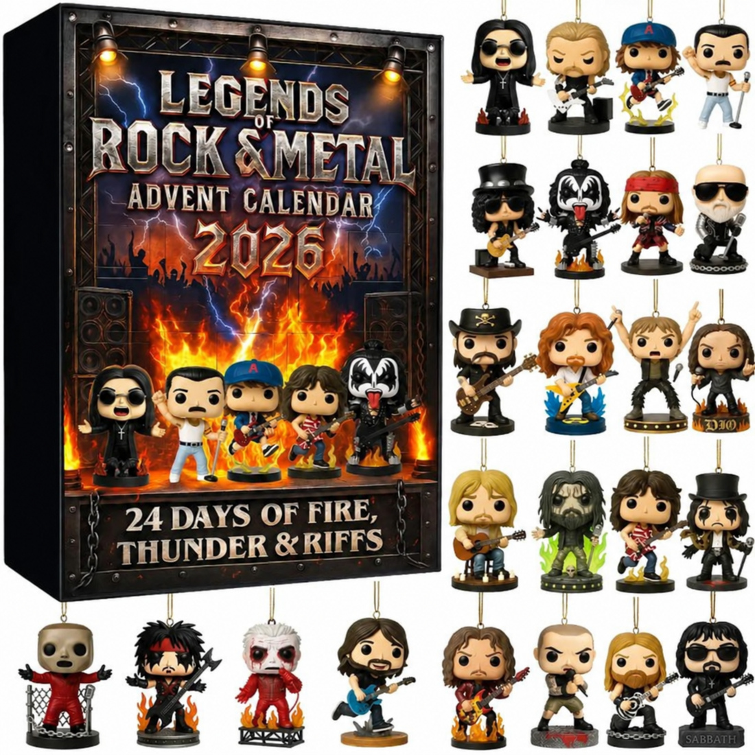 RockJul™ adventi naptár – 24 rocklegenda