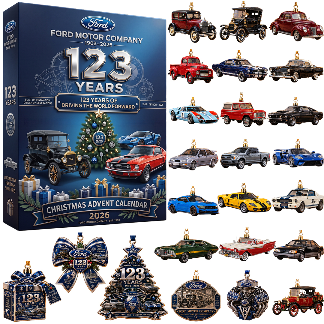 Ford 123. évfordulós adventi naptár – 24 napos visszaszámlálás