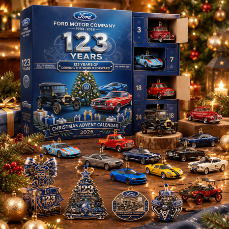 Ford 123. évfordulós adventi naptár – 24 napos visszaszámlálás