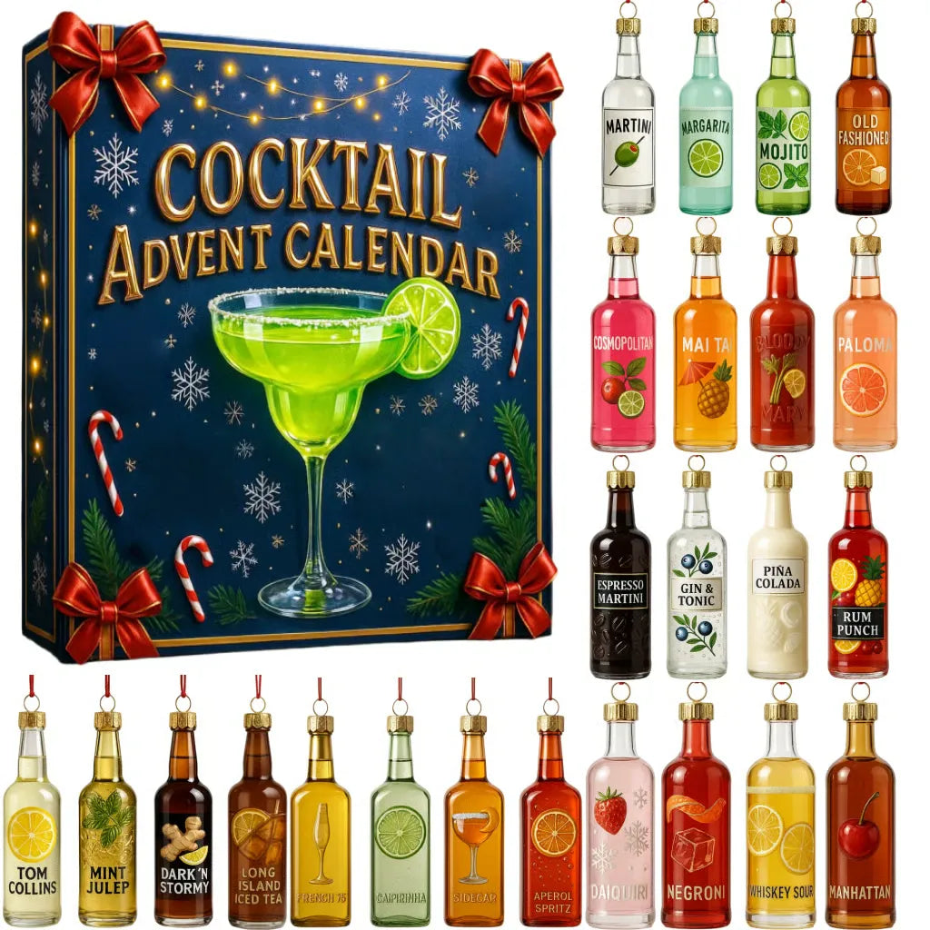 CocktailTime™ adventi naptár – 24 ikonikus koktél