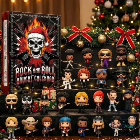 Rock'n'Roll adventi naptár – 24 minifigura