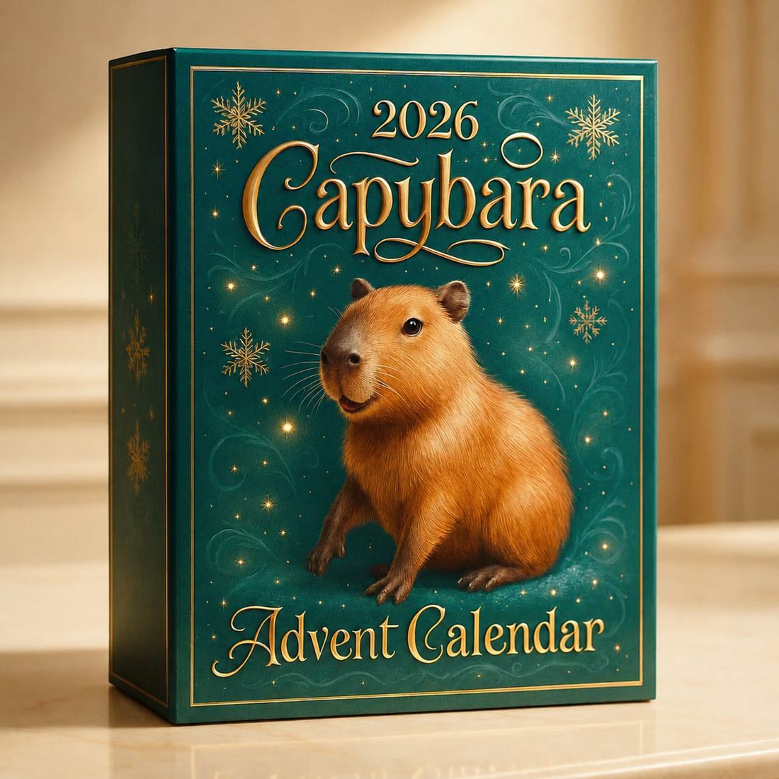 CapybaraTime™ adventi naptár – 24 kapibara figura