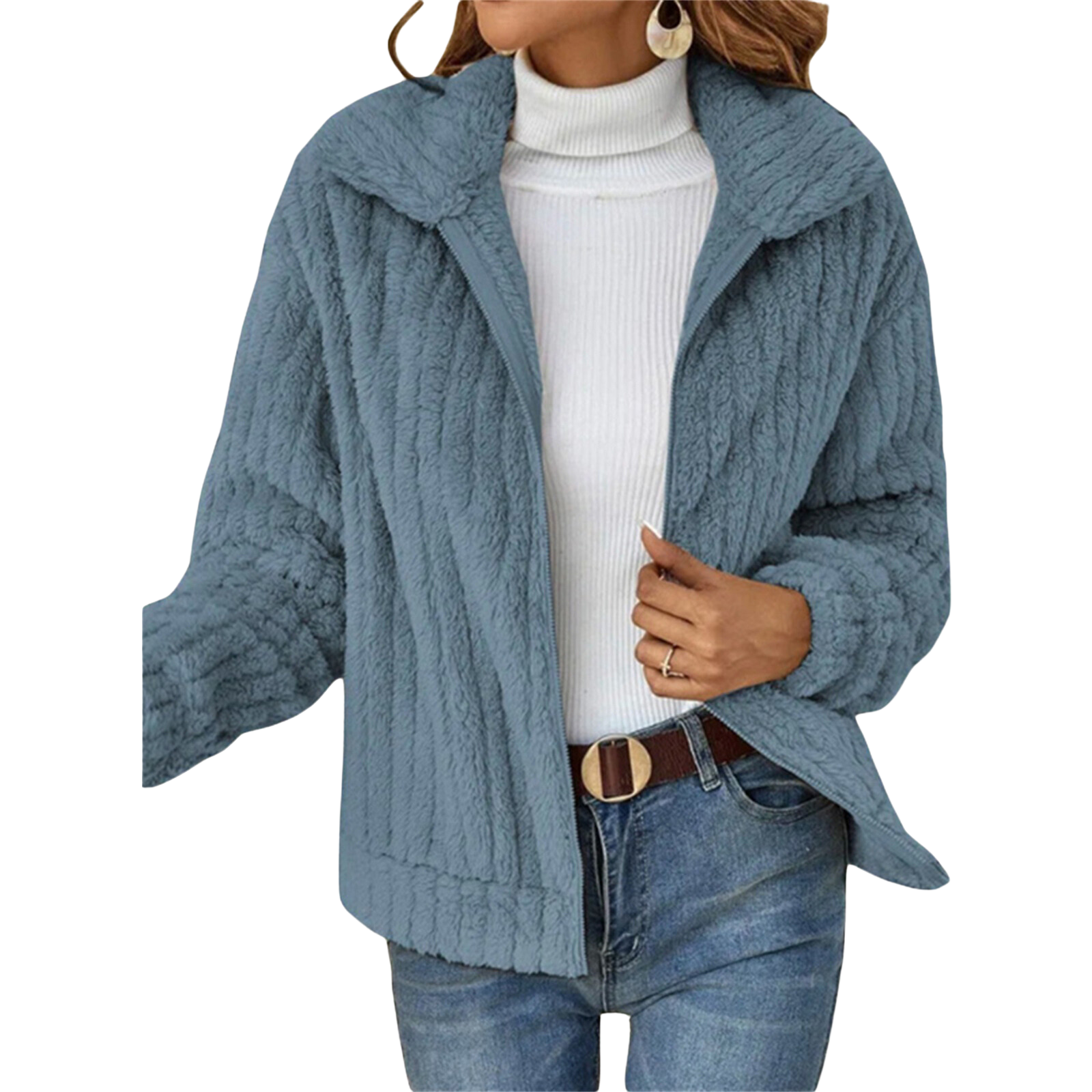 Gabriella Budapest | Kényelmes Téli Fleece Dzseki