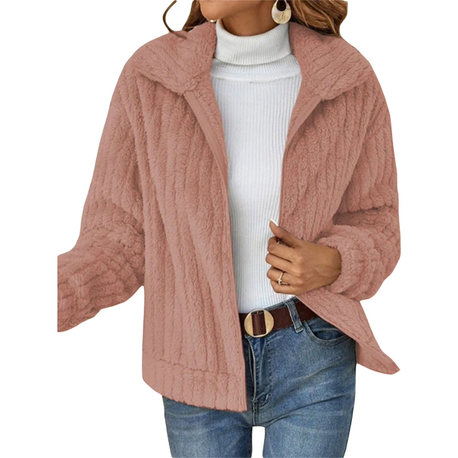 Gabriella Budapest | Kényelmes Téli Fleece Dzseki