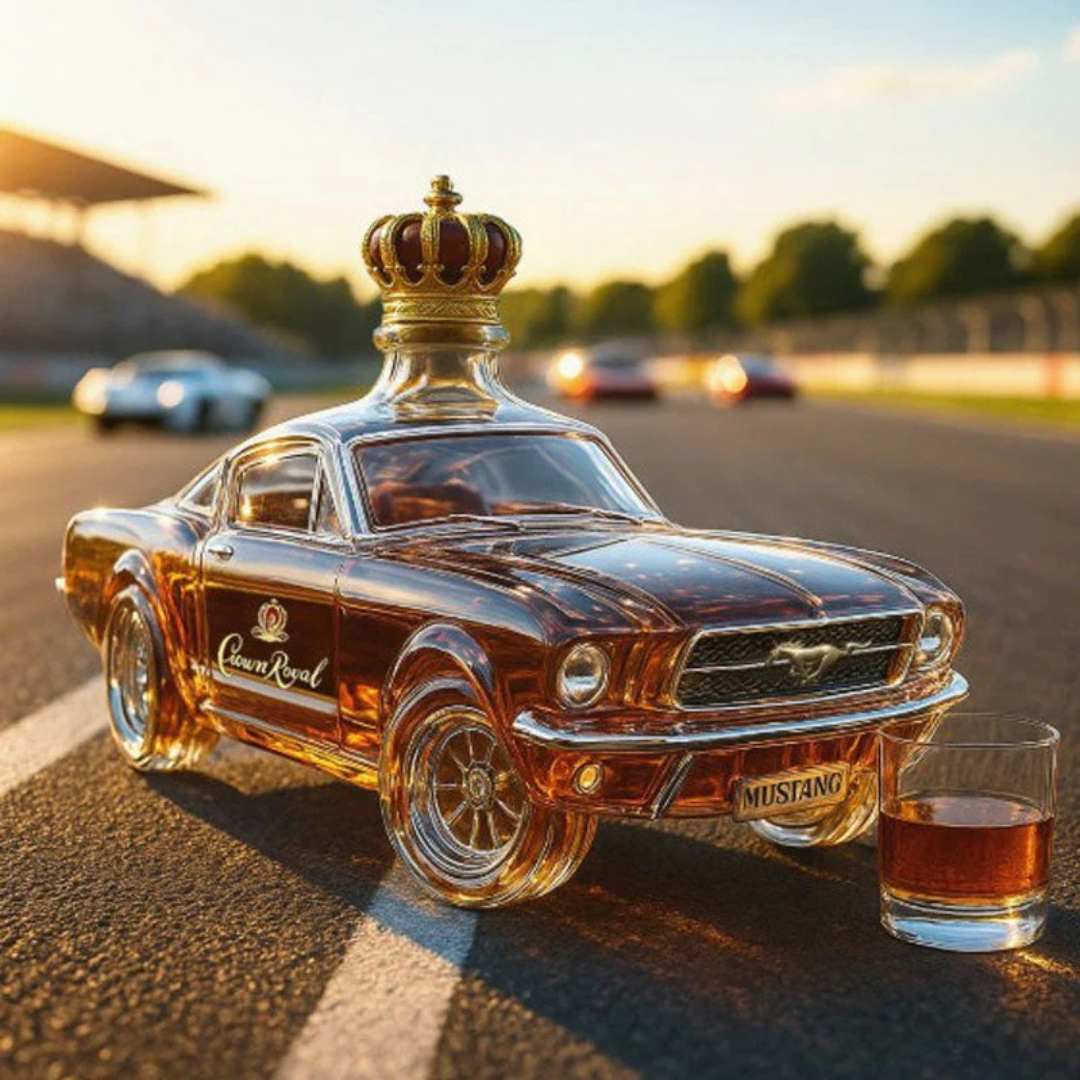 Láhev na whisky Mustang