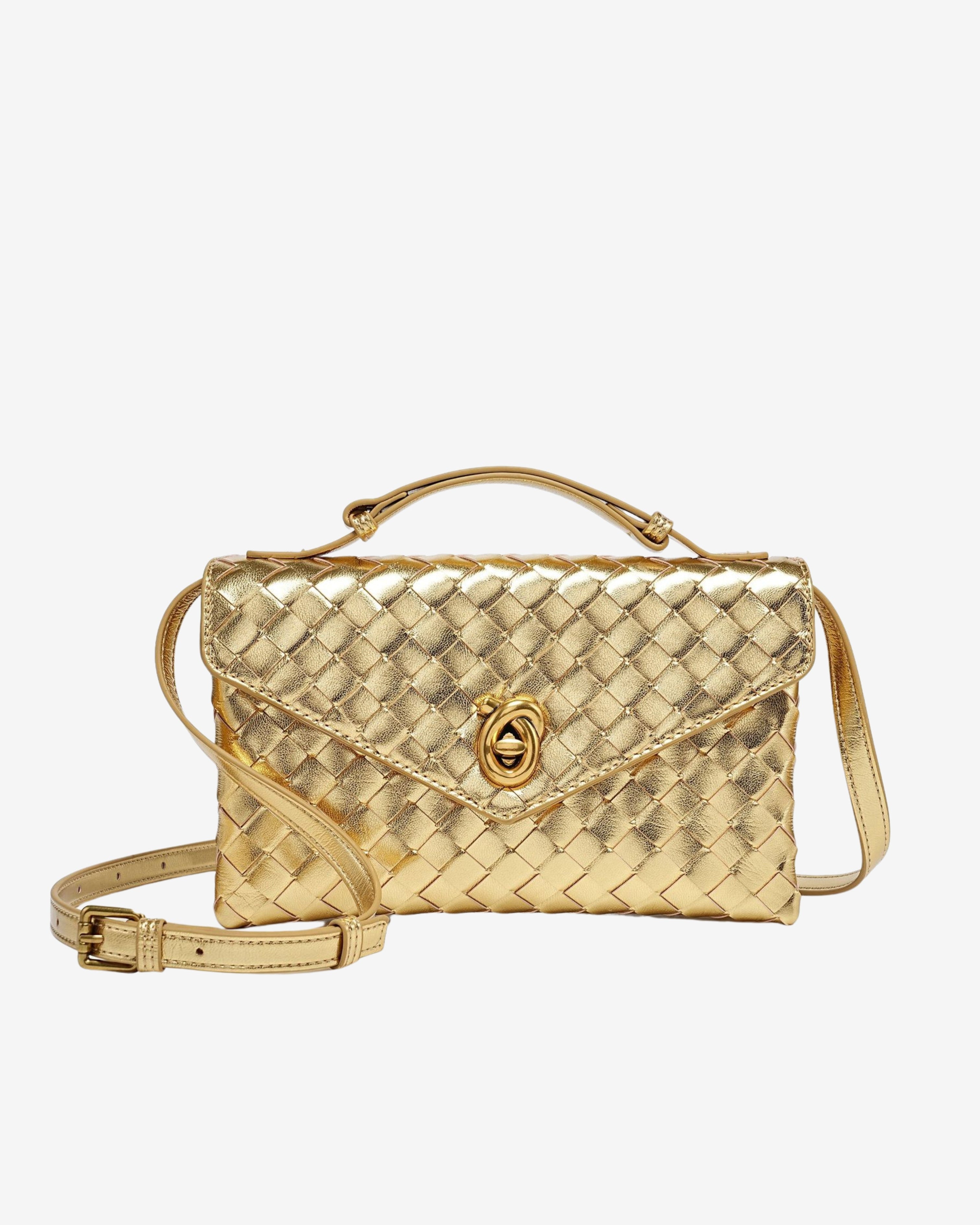 Gabriella Budapest | Mini Kézitáska Crossbody Texturált Anyagból