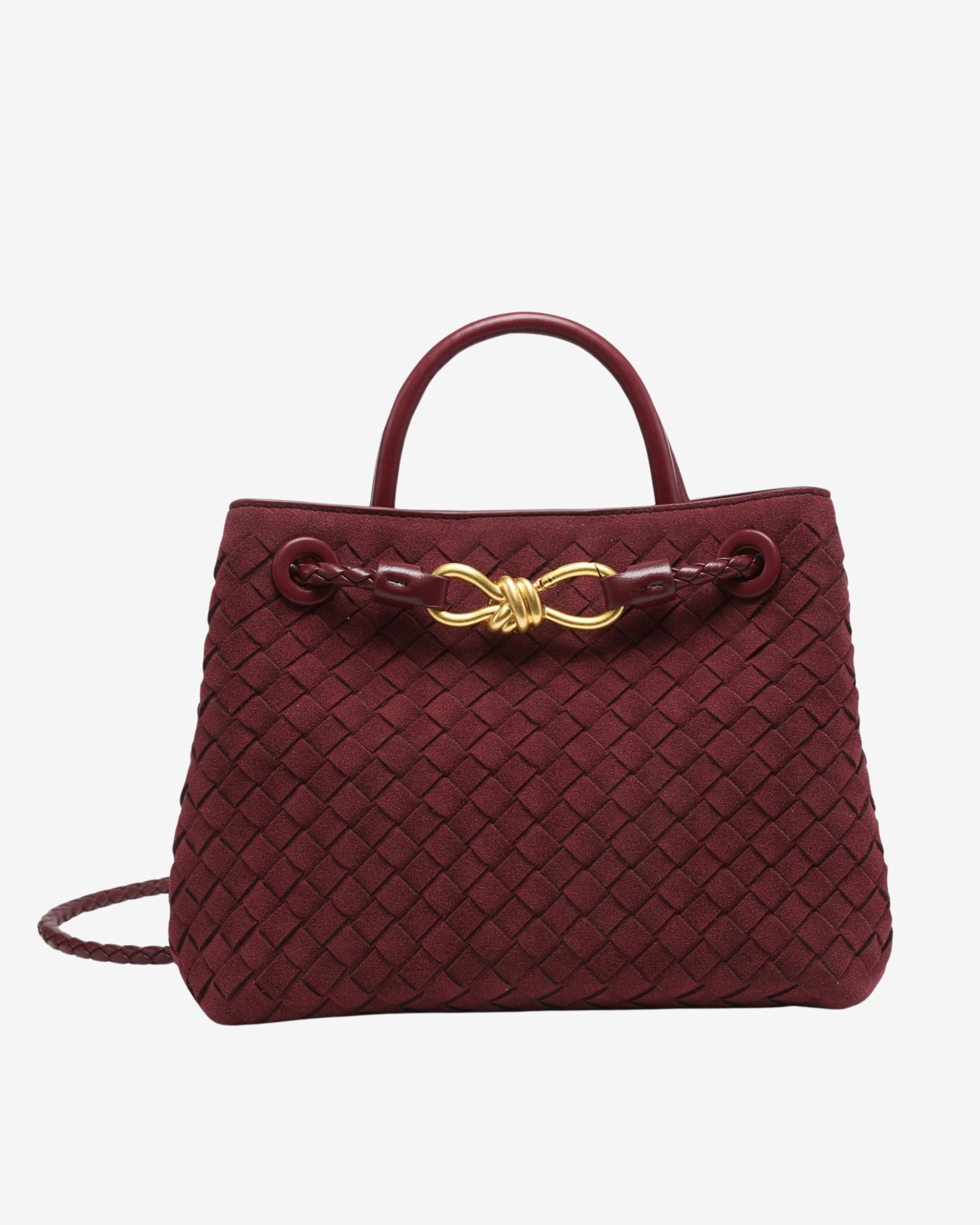 Gabriella Budapest | Kompakt Woven Táska Állítható Pánttal