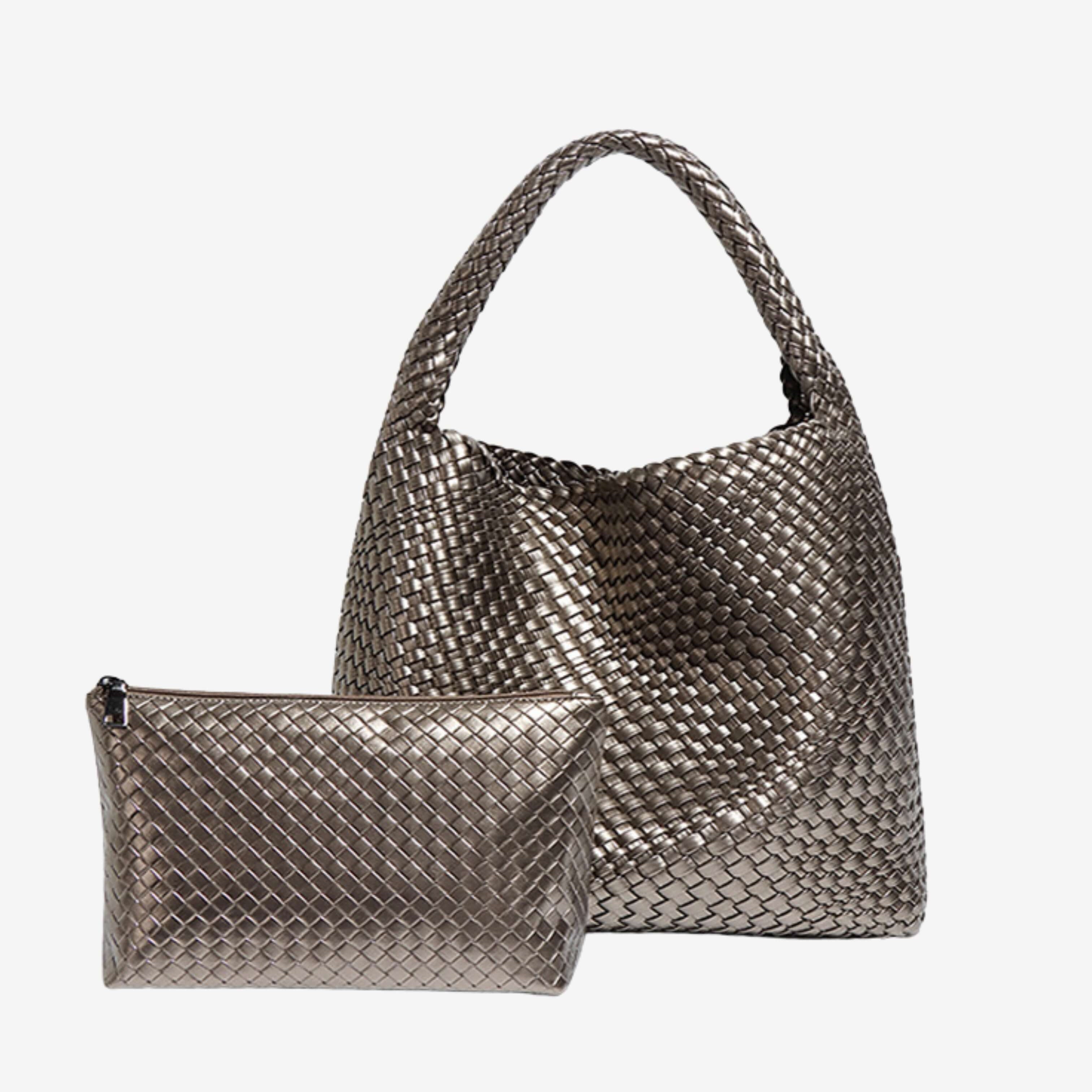 Gabriella Budapest | Luna | Woven Oversized Chic Hobo Táska