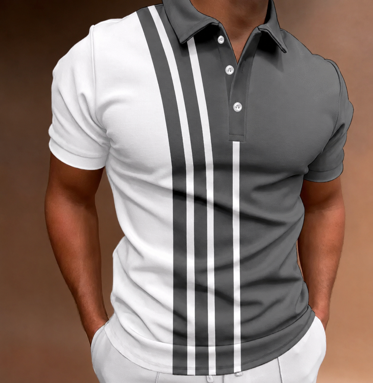 Mason | Elegáns Két Színű Polo