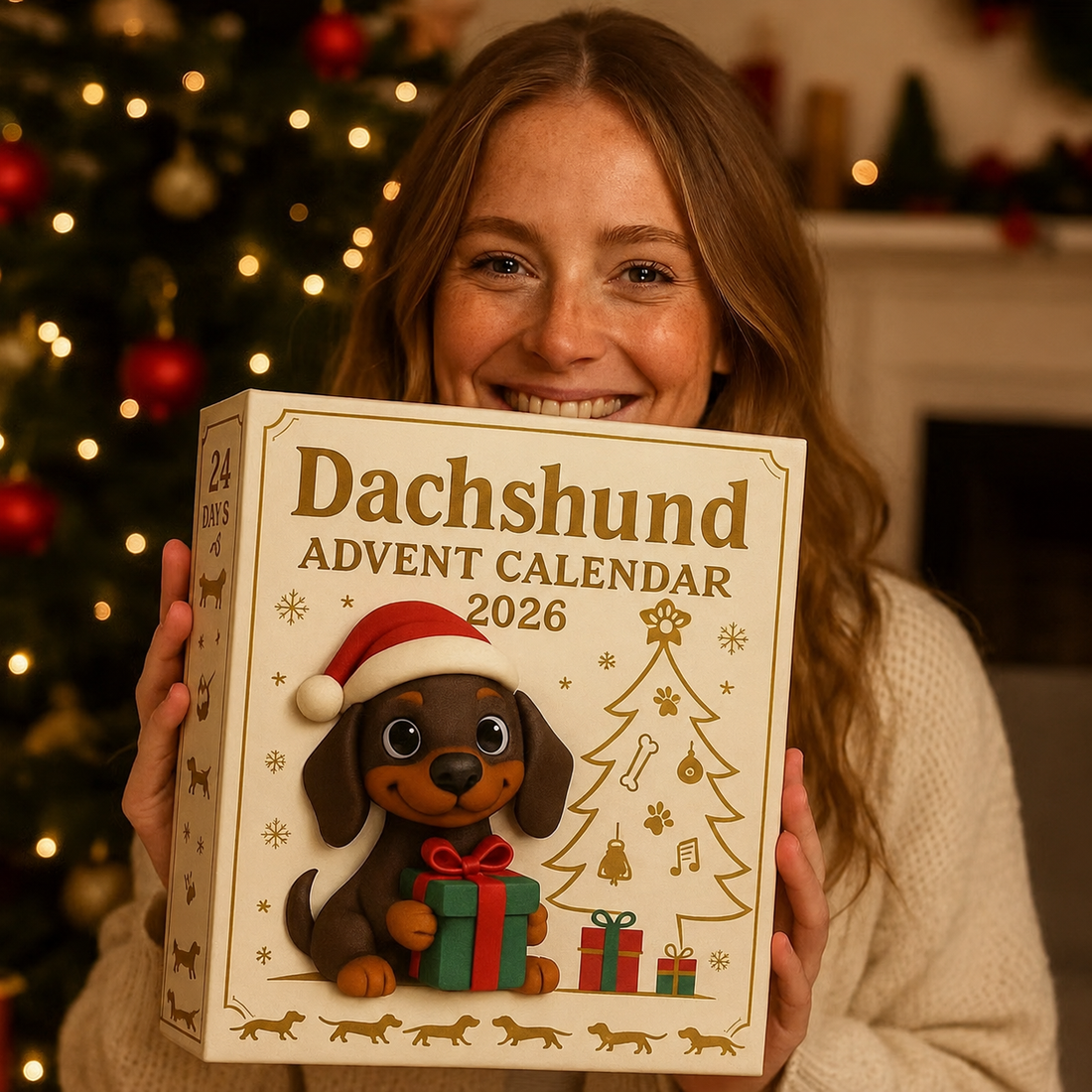 Tacskós adventi naptár 2026 – 24 nap tacskós meglepetés