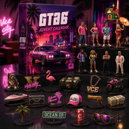 GTA 6 adventi naptár – 24 Vice City miniatűr