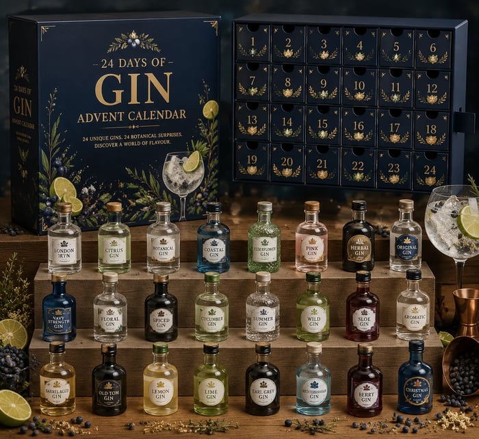 Gin adventi naptár – Vintage botanikai visszaszámlálás