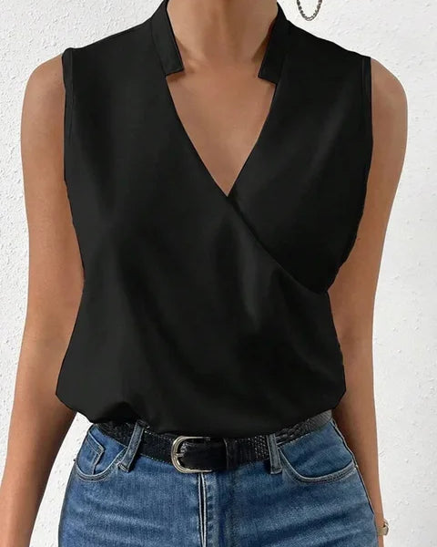 Gabriella Budapest | Elegáns V-nyakú top