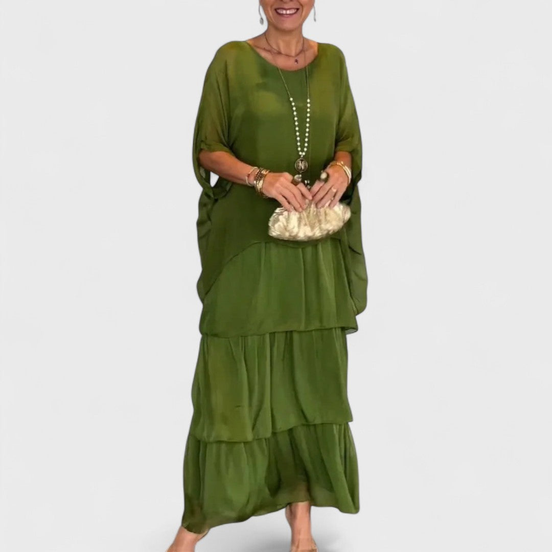 Gabriella Budapest | Elegáns boho chiffon ruha