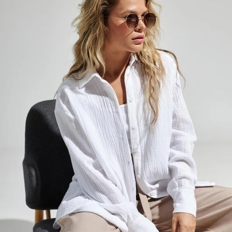 Gabriella Budapest | Valencia 100% Pamut Nyári Ing