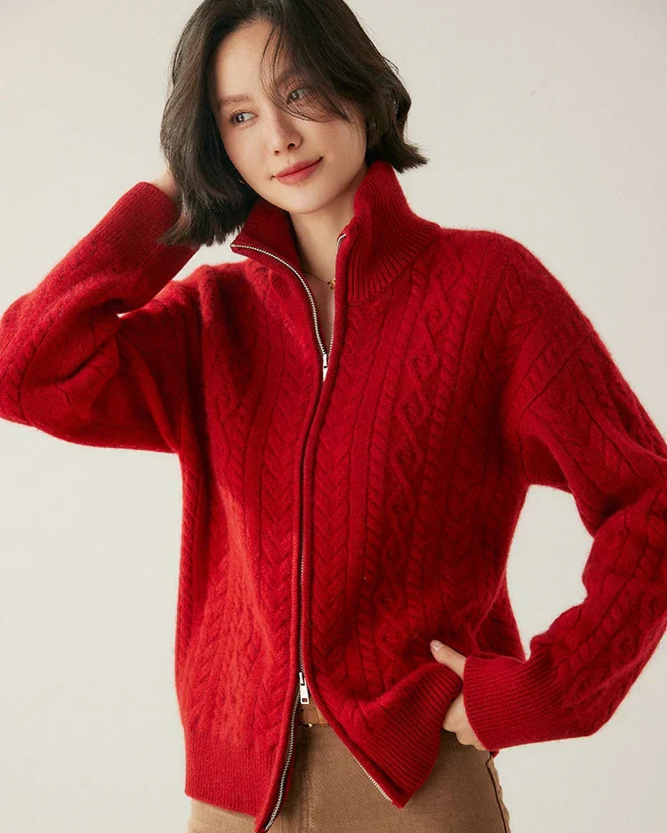 Gabriella Budapest | Briarwood Heritage zip-up pulóver