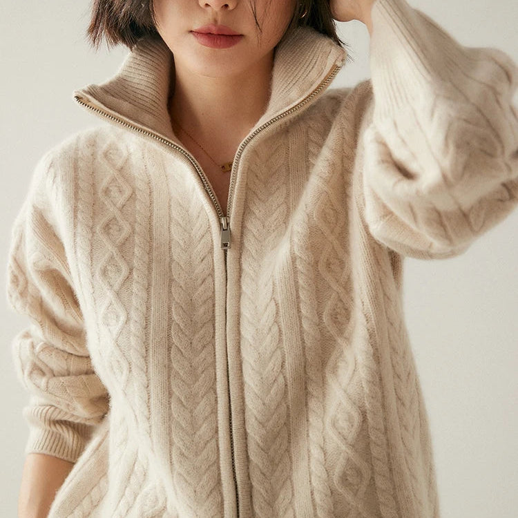 Gabriella Budapest | Briarwood Heritage zip-up pulóver