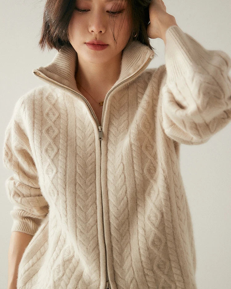 Gabriella Budapest | Briarwood Heritage zip-up pulóver