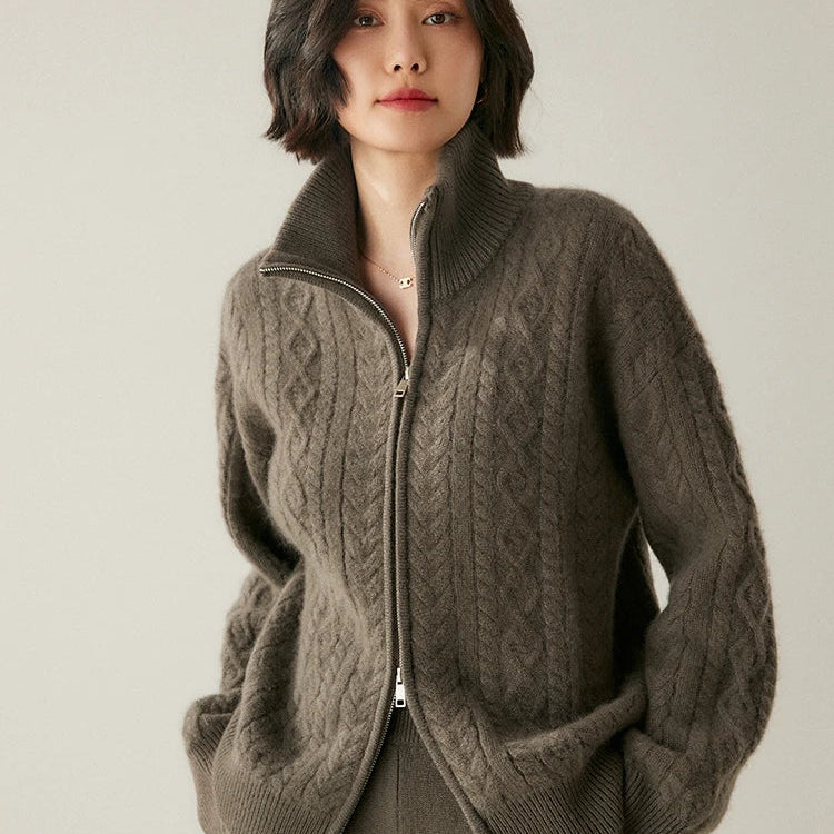Gabriella Budapest | Briarwood Heritage zip-up pulóver