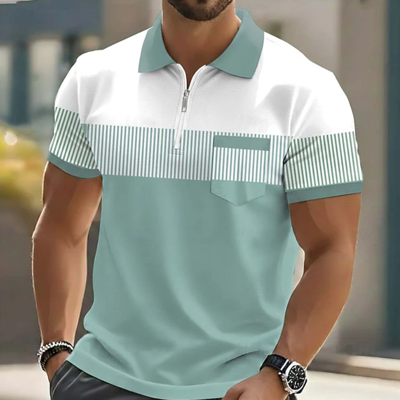 Mason | Elegáns Zip Polo