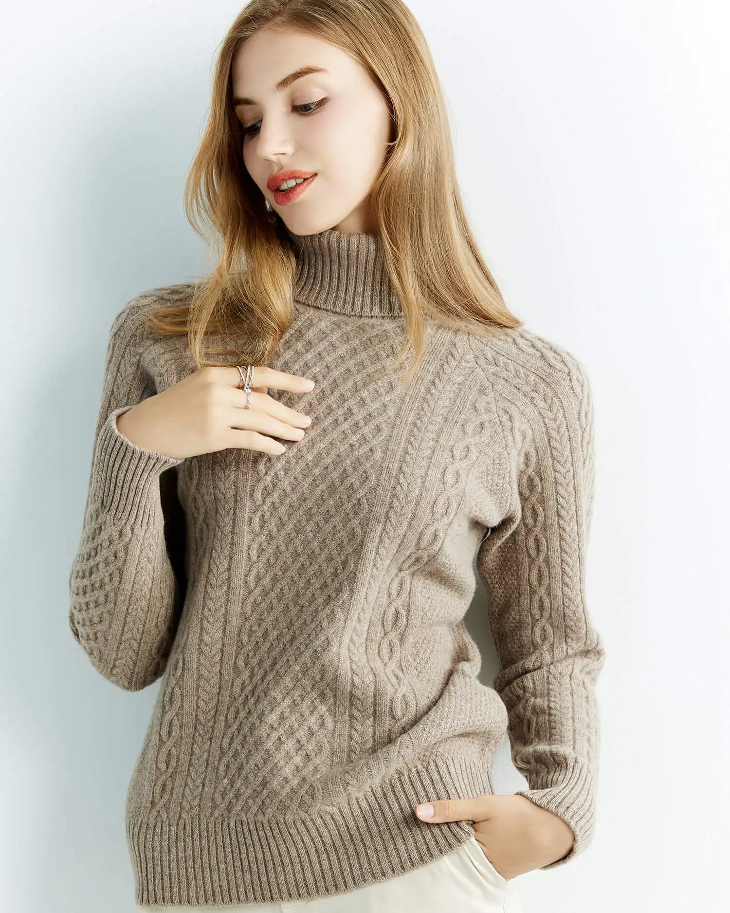 Gabriella Budapest | Klasszikus Nordic Kötött Pulóver