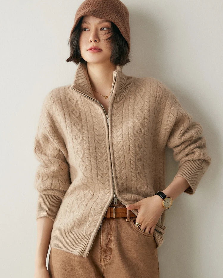 Gabriella Budapest | Briarwood Heritage zip-up pulóver