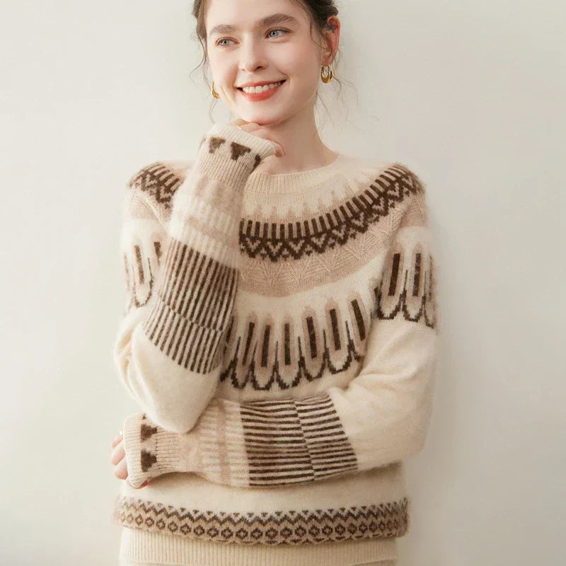 Gabriella Budapest | Kasjmírpulóver Isla Fair Isle