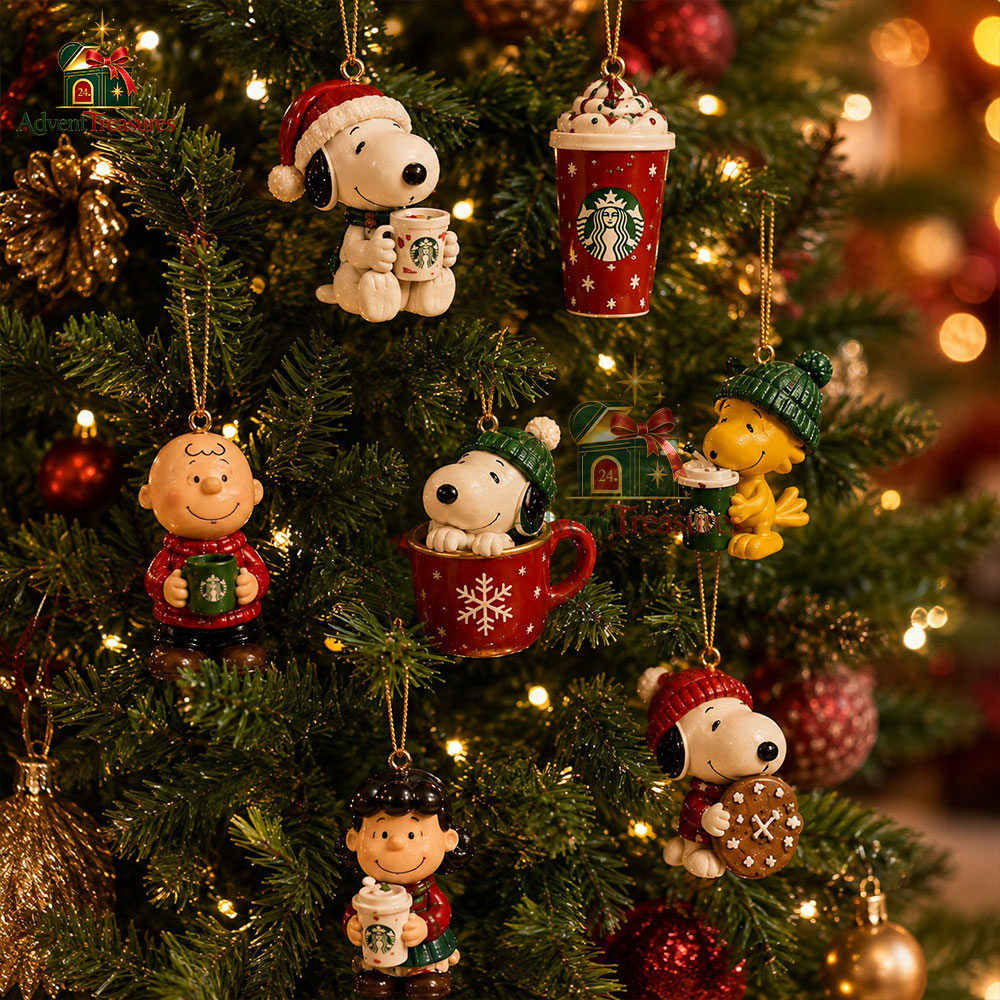 Snoopy Starbucks adventi naptár – Karácsony 2026