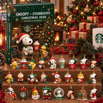 Snoopy Starbucks adventi naptár – Karácsony 2026