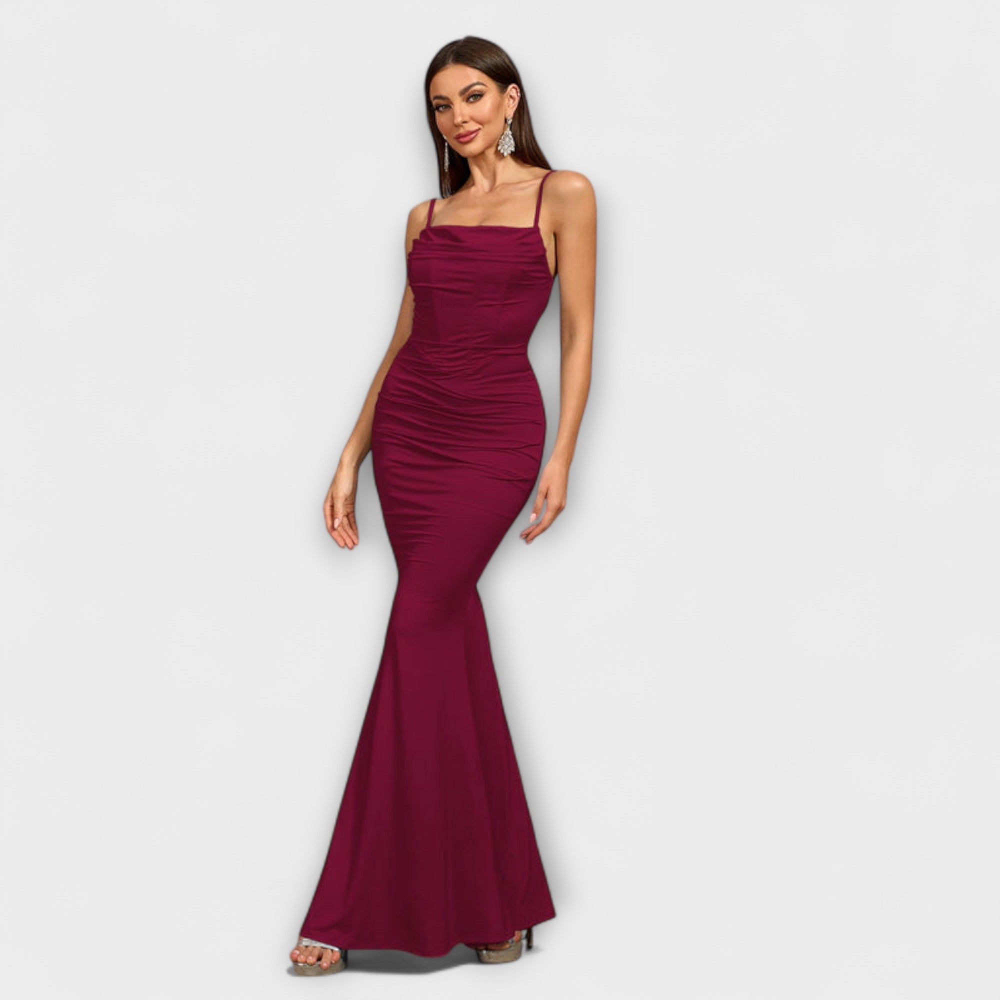 Gabriella Budapest | Elegáns Ruha Ráncokkal