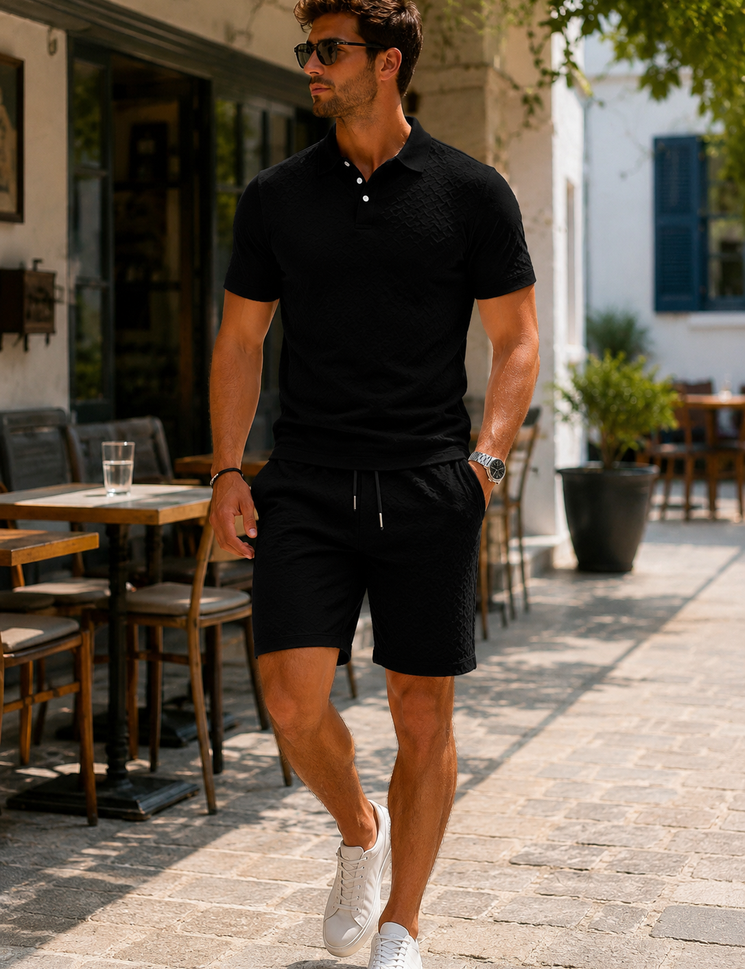 Mason | Elegáns Polo és Rövidnadrág Szett