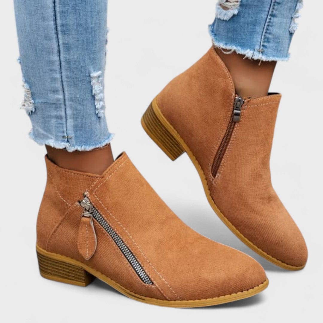 Gabriella Budapest | Fiora - Vintage klasszikus bokacsizma