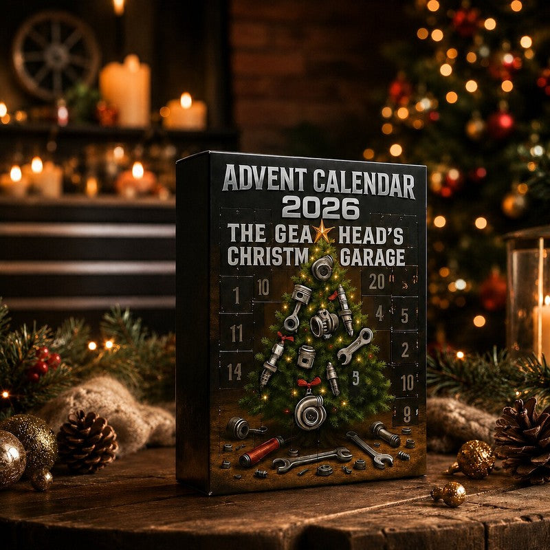 Garázs & autóalkatrész adventi naptár – 24 ajtócska