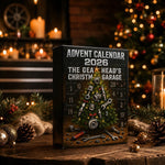 Garázs & autóalkatrész adventi naptár – 24 ajtócska