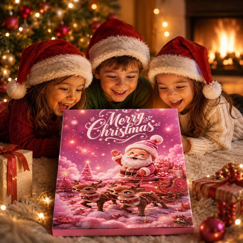Karácsonyi karkötőkészítő adventi naptár – 24 rekesz