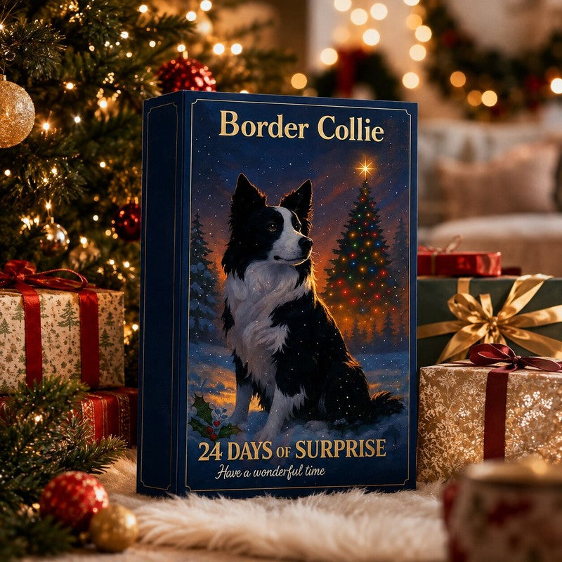 Border Collie adventi naptár 2026 – 24 figura