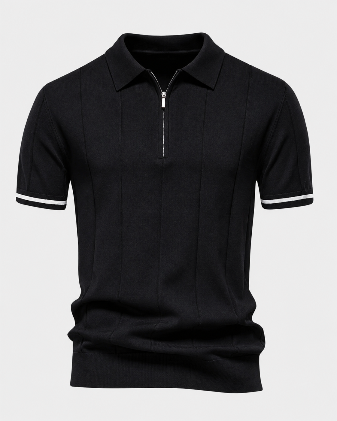 Clark | Csíkos Zip Polo Ing