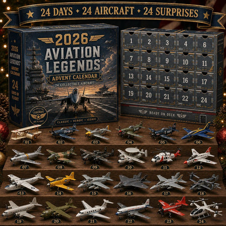 Aviation Legends adventi naptár 2026 – 24 nap repülőgépekkel