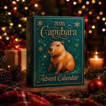 CapybaraTime™ adventi naptár – 24 kapibara figura