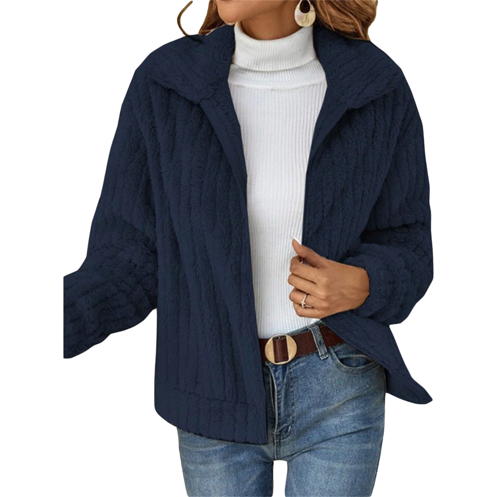 Gabriella Budapest | Kényelmes Téli Fleece Dzseki