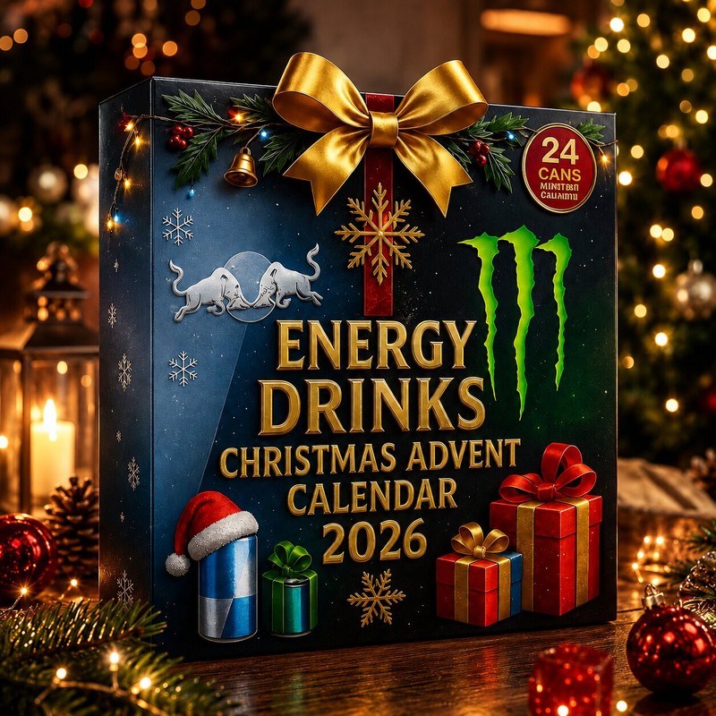 Energiaital adventi naptár – 24 miniatűr italdoboz