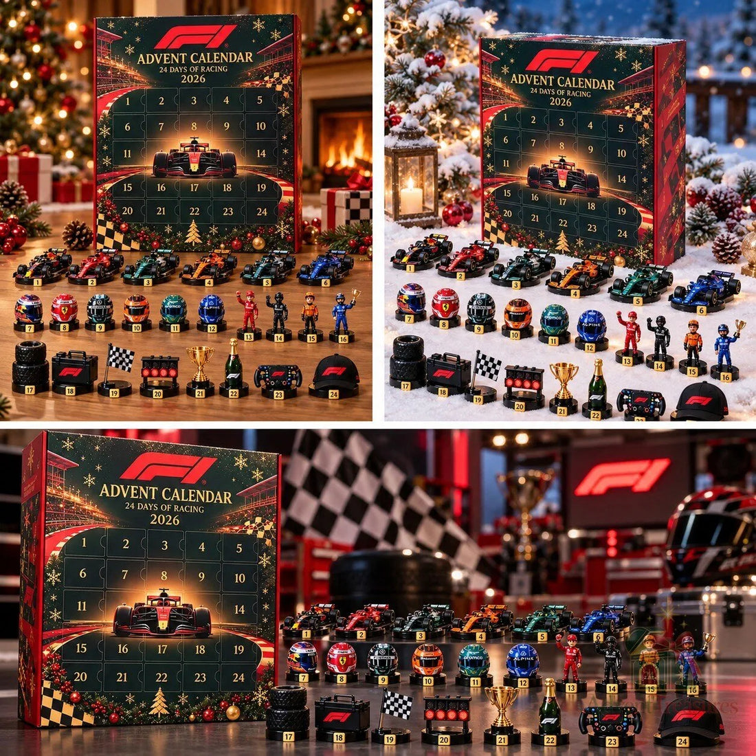 F1 adventi naptár 2026 – 24 versenynap