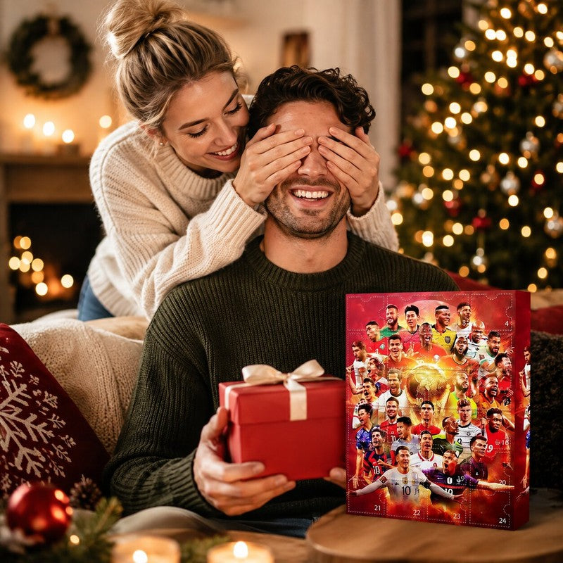 Focis adventi naptár – doboz 24 ajtócskával
