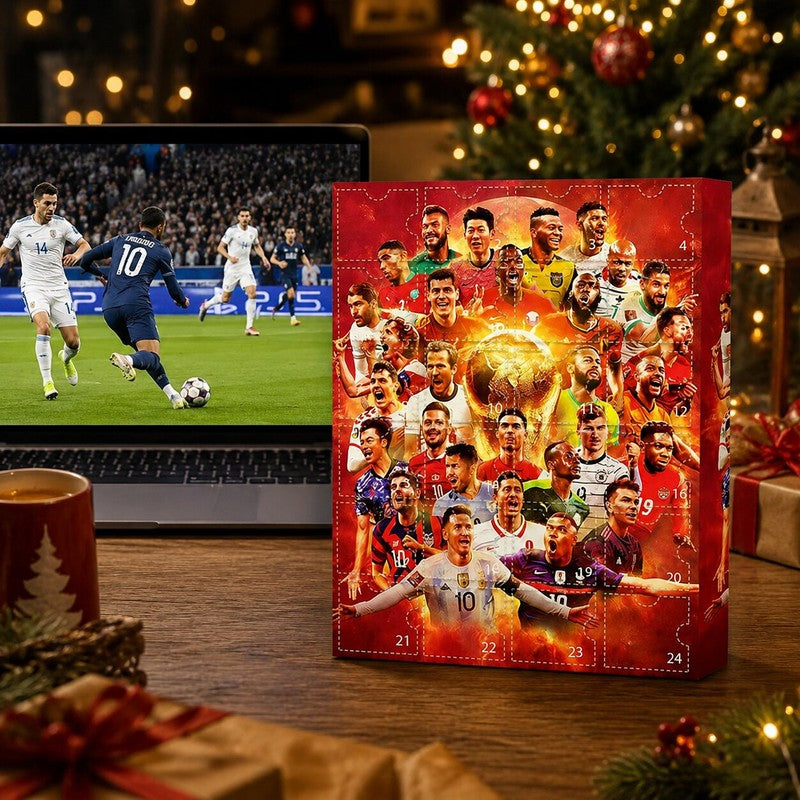 Focis adventi naptár – doboz 24 ajtócskával