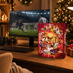 Focis adventi naptár – doboz 24 ajtócskával
