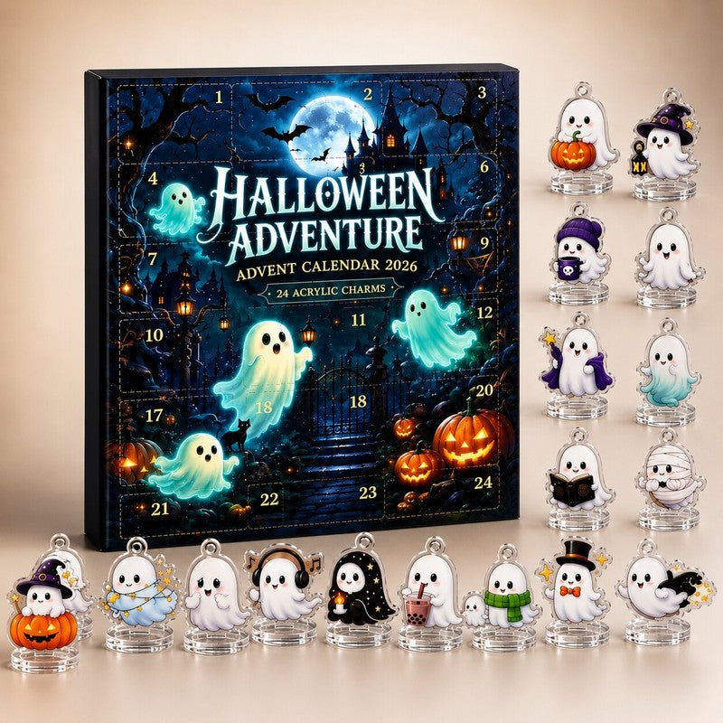 Halloween adventi naptár 2026 – 24 medál