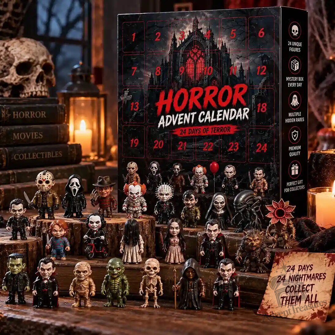 Horrorfilmes adventi naptár 2026 – 24 hátborzongató meglepetés