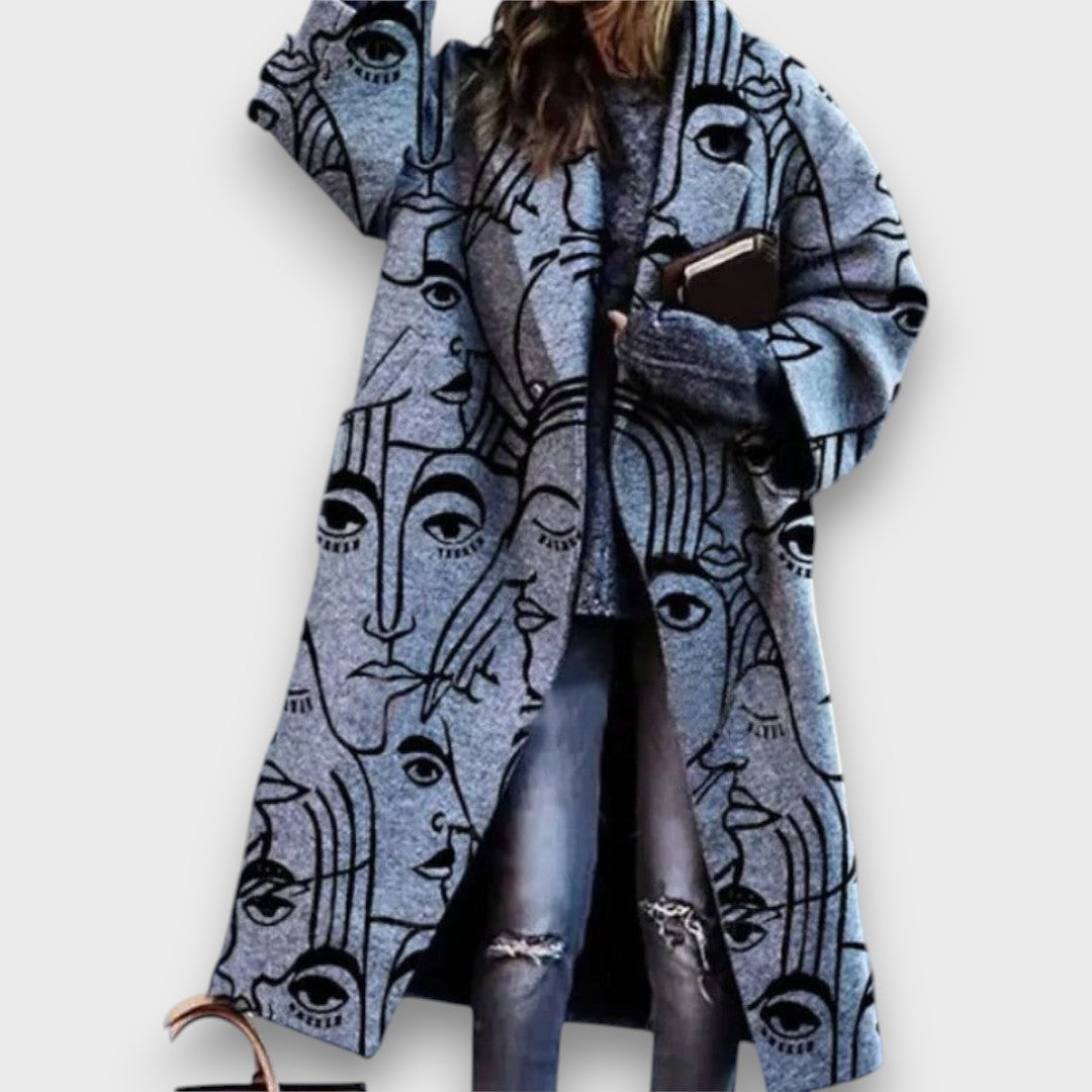 Gabriella Budapest | Fioren – Hosszú oversize stílusú kabát