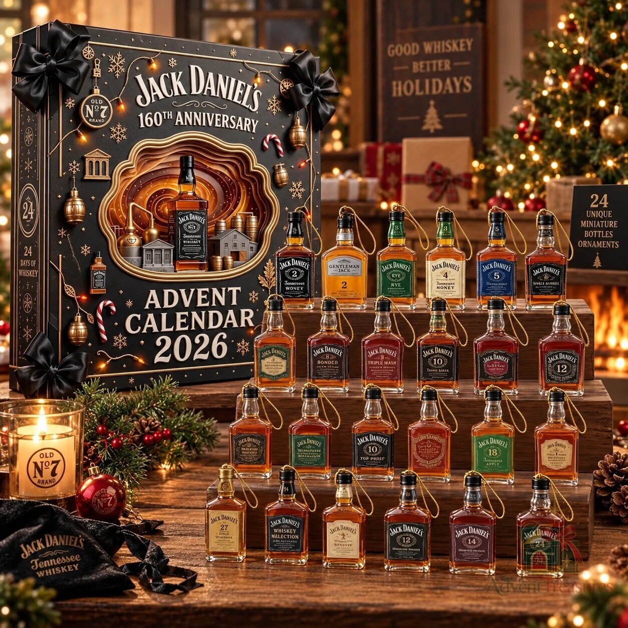 Jack Daniel's adventi naptár – 160 éves jubileum 2026