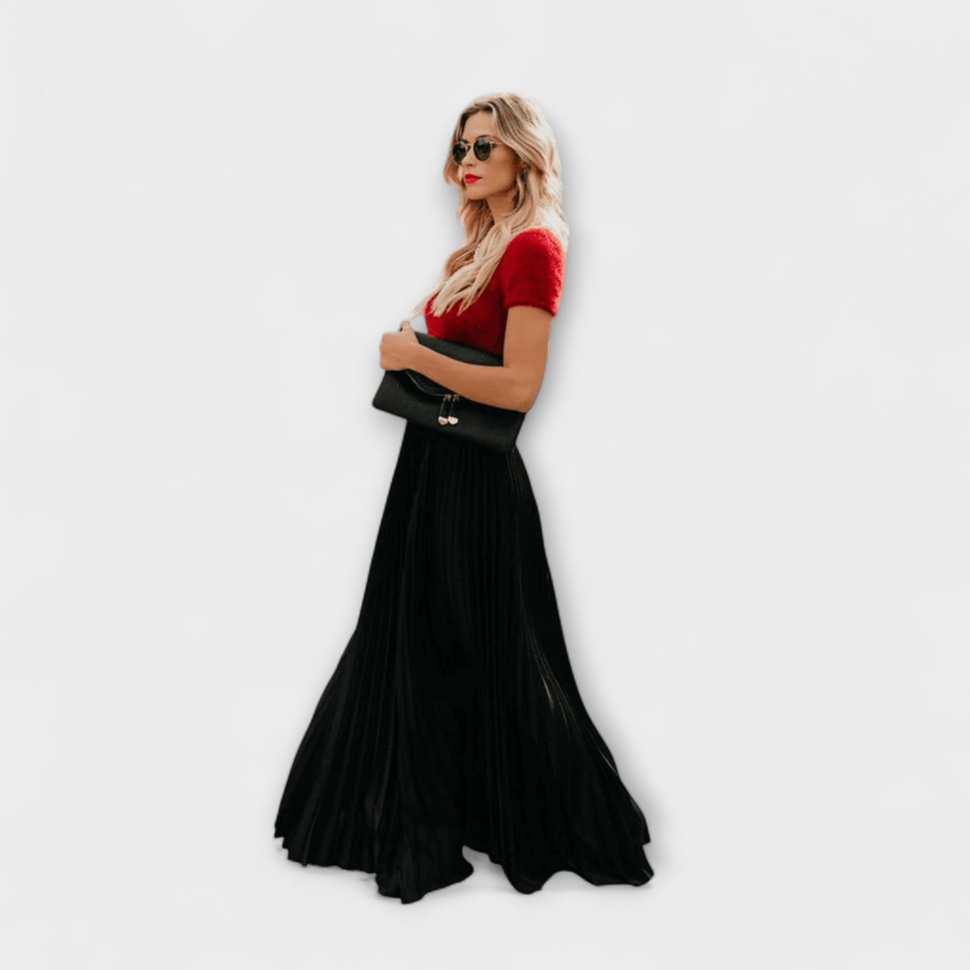 Gabriella Budapest | Maxi Pliszált Szoknya